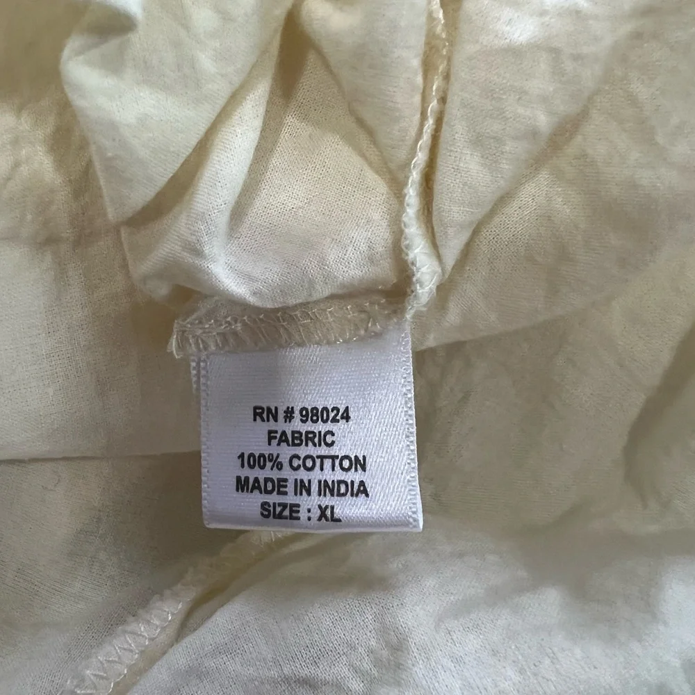 Jennifer &‎ Grace women floral teacup white mini skirt size XL